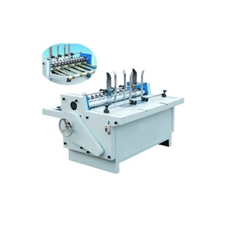 Automatic paper partition slotting machine