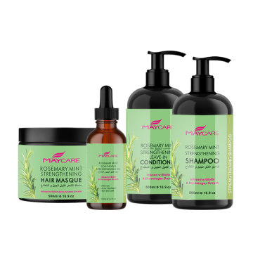 Rosemary Organic Mint Anti-Dandruff Hair Syampu dan Set Conditioner