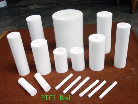 PTFE extruded bars--8mm ptfe rod rod manufacturer plastic rods