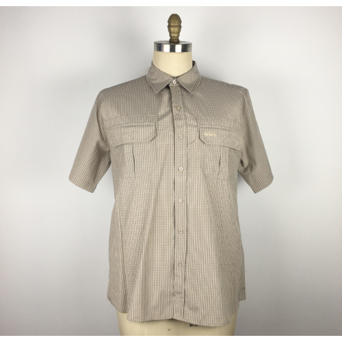 Fine plaid cotton Twill Work Shirt