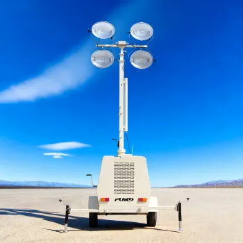 FURD Outdoor 9m Diesel Light Tower Portable for Construction Site and Mining