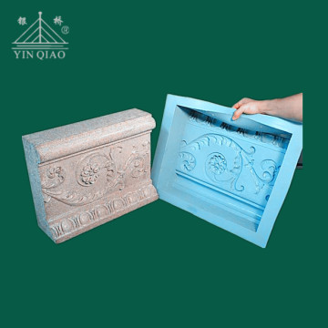 China Silicone Moulds for Ornamental Gypsum Gesso Plaster moulding cornice ceiling center