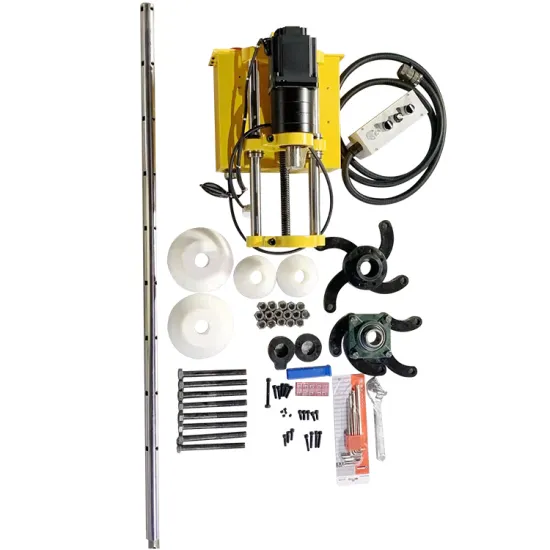 Portable Hydraulic Power Pack Mobile Inline Borer for Rudder Holes