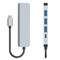 5 em 1 USB3.0 Hub USB tipo C