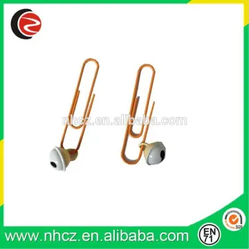 Orange 50MM Paper Clip with Bell