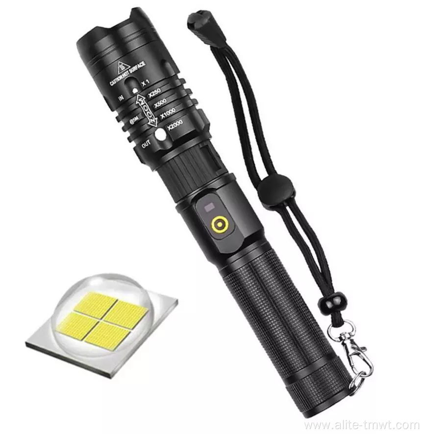 Super Bright Flashlight LED Rechargeable