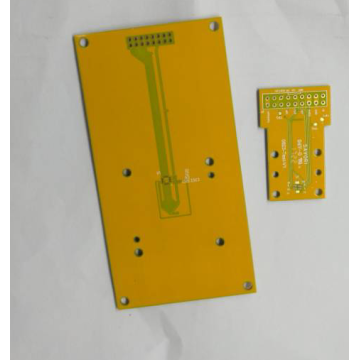 Yellow solder 2 layer circuit board