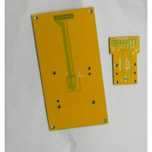 Yellow solder 2 layer circuit board