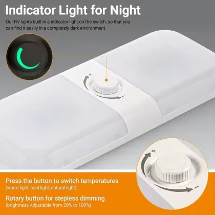 RV LED Ceiling Lights & Interior Accessories