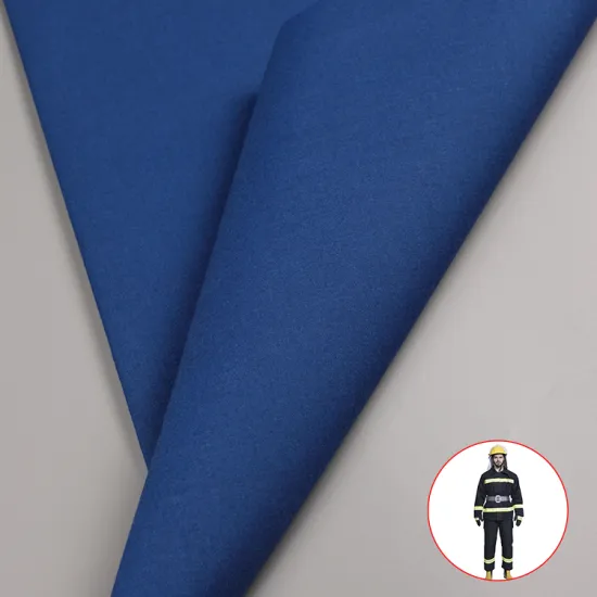 Medium Weight Aramid 1313 & Nomex Fireproof and Anti-Static Fabric for Firefighter Uniforms