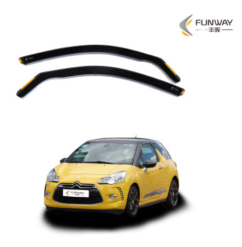 Sun Door Visor Car Weather Shield สำหรับ Citroen DS3 2010-2016 3DOOR HB