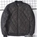 Men's Padded Jacket With Quilting And Rib