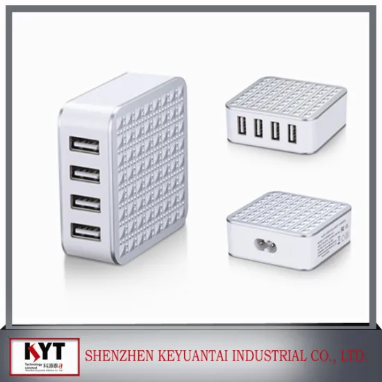 25w 5v5a 4-Port korea charger,CE,Rohs,Fcc,KC