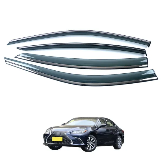 OEM ABS Exterior Parts for 2018 Lexus ES Rain Shield 3D Stainless Steel Bright Strip