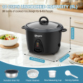 Large-Capacity 10-Cup Drum Rice Cooker