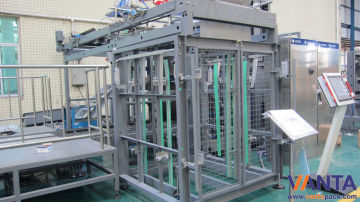 Empty Bottle Depalletizer For Glass Bottle And Can High Level Auto Move Layer Cardboards
