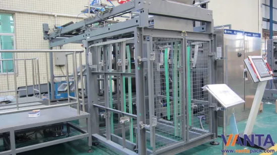 Empty Bottle Depalletizer For Glass Bottle And Can High Level Auto Move Layer Cardboards