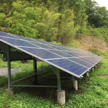 Galvanized Steel Solar Racking for Solar Power Plant