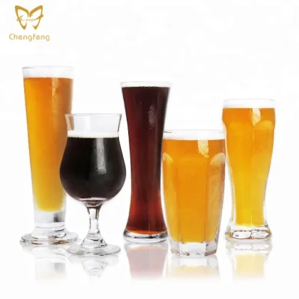 Nucleated 415ml Pilsner Tall Beer Glass