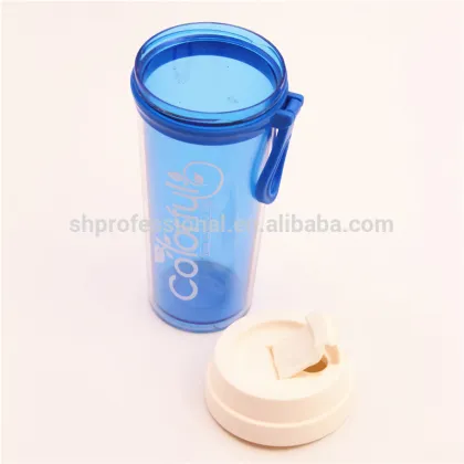portable colours seal plastic cup