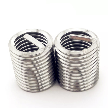 M3*0.5-2.5D Standard Coils Thread Insert Fasteners Steel Stainless Steel Aluminum Plastic Custom Size Screws Metric Carton