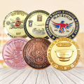 Mejor precio 3D Souvenir Custom Metal Challenge Coin