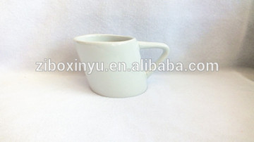 ZIBO XINYU XY-388 Pure White Special Shaped Mug for Zibo Xinyu