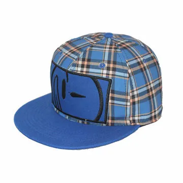 Shiny Leather Snapback Hat for Basketball