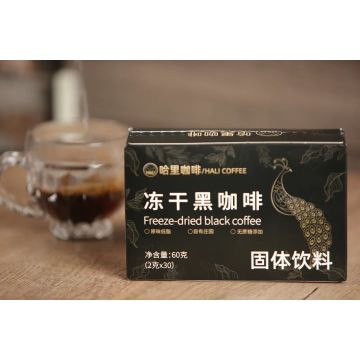 Café instantáneo sin azúcar