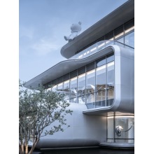 Semi-Hidden Frame Vertical Glass Curtain System