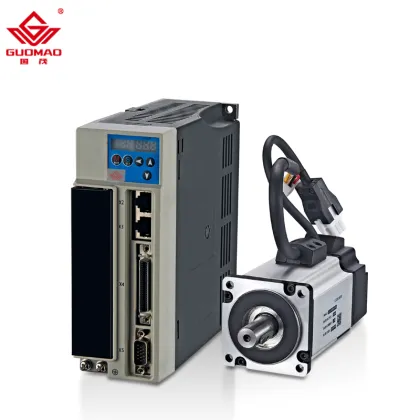 Guomao Industrial AC Servo Motor with Speed Reducer Gearbox