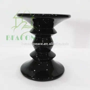 Black fiberglass Stool