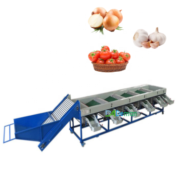4t/h Roller Type Onion Sorter, Garlic Grader, and Pomegranate Sorting Machine