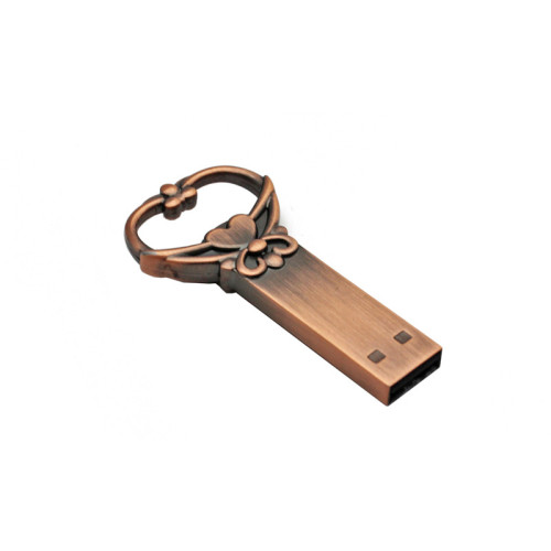 Key Copper Love USB 플래시 드라이브