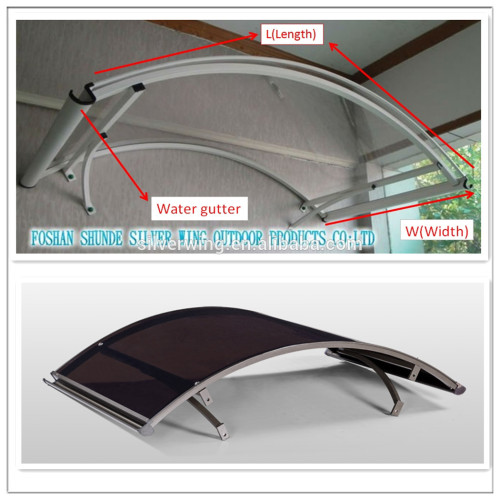 Aluminum Awning Window Aluminium Poles Sun Protection French Awning