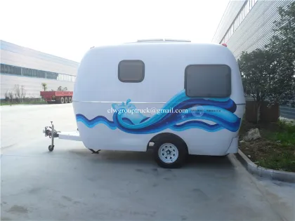 New design tiny house travel 5m rv trailers