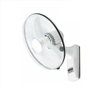 Rechargeable 6V Wall Fan with High Efficiency Battery and Remote Control