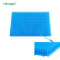Blue Apparent Silicone Mat for Stabilizing Medical Implement