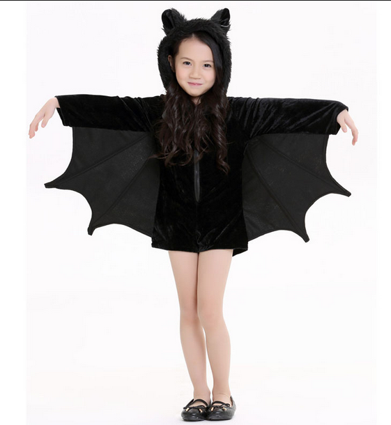 black zipper jumpsuit halloween costumes for children