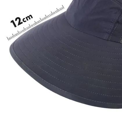 Unisex Solid Color Bucket Hat - Outdoor Sports Sunscreen Quick Drying Waterproof Hat