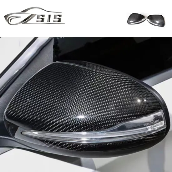 Direct Replacement Dry Carbon Fiber Side Mirror Covers for W222 S550 S600 S63 and More