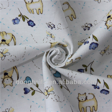 100% cotton brushed printing fabric for sheet