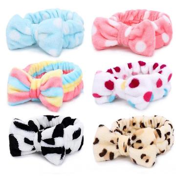 Band Rambut Headband Sole Coral Fleece Spa