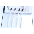 Disposable wheat straw handle adult toothbrush