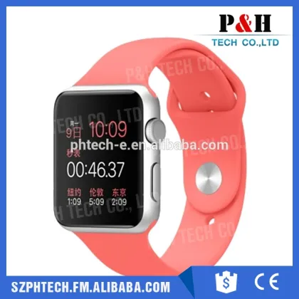 Silicone Sports Wristband Rubber Apple Watch Strap
