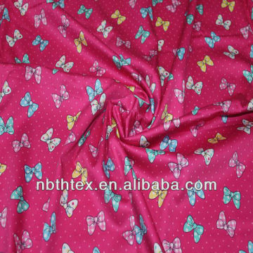 New butterfly pattern 100% sateen fabric