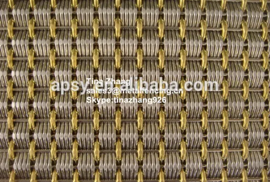 stainless steel building cover screen/ decorative wire mesh