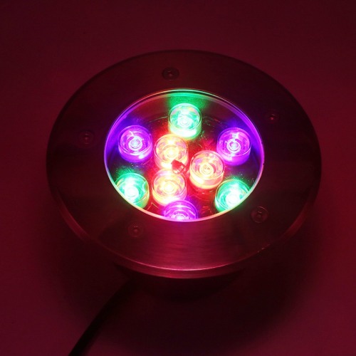 9W RGB LED Underground Light