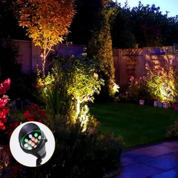 Outdoor Landscape Spotlights: Uplights for Accenting Areas, Gardens, Yards, Walls, Trees, and Driveways