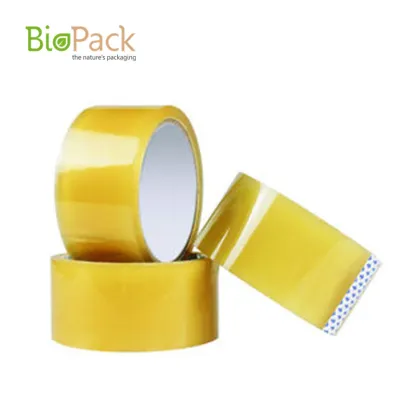 Custom Adhesive Film Compostable Transparent Packaging Tape